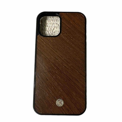Real Walnut Wood Wooden Slim Fit Case Cover for iPhone 12 Pro Shock Proof - 第 1/8 張圖片