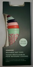 STARBUCKS Reusable Color Changing Hot Cups CHRISTMAS HOLIDAY 2020 NIB 6 Cups