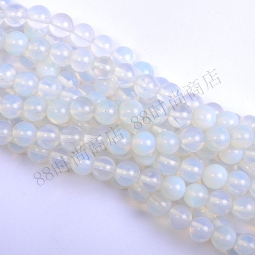 Pietra preziosa naturale all'ingrosso distanziatore rotondo perline sciolte 4 mm 6 mm 8 mm 10 mm 12 mm - Foto 10 di 42
