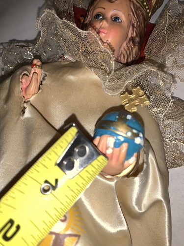 Vtg Infant Child of Prague Statue w/Vestments Columbia statuary made in Italy - Picture 23 of 24