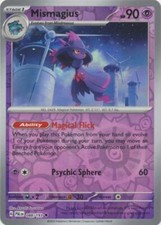 MISMAGIUS 088/193 PALDEA EVOLVED POKEMON REVERSE HOLO, NM 