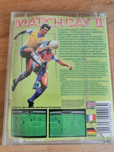 Commodore 64/128 Game (Tape) - Match Day II - 1987 - Working! - Picture 5 of 12