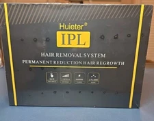 Huieter IPL Hair Removal Permanent Laser Hair Remover Device . New Sealed Box.