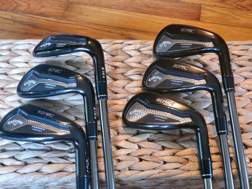 Callaway Epic BLACK Forged Star E19 iron set 7-SW w/Recoil 460 f2 SR shaft - Picture 15 of 15