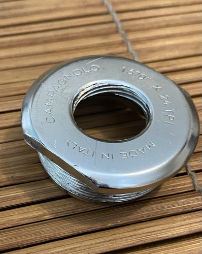 Very Nice Vintage Campagnolo Super Record Pista/Track Titanium Bottom Bracket - Picture 6 of 17