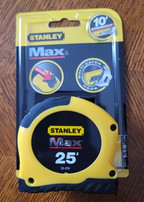 #ad Stanley FatMax 25 Ft Tape Measure 33 279 New In Original Packaging Made In USA $14.99