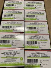 One Case(10 Boxes) Cardinal Health Esteem Stretch Nitrile Exam Gloves (1500) M