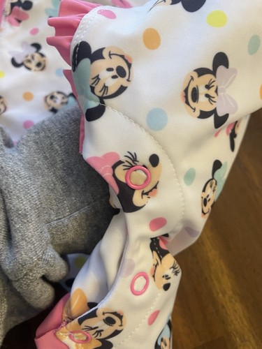 Disney Baby Minnie Mouse Short Sleeve One Piece Rash Guard Swimsuit 12 Months - Bild 5 von 5