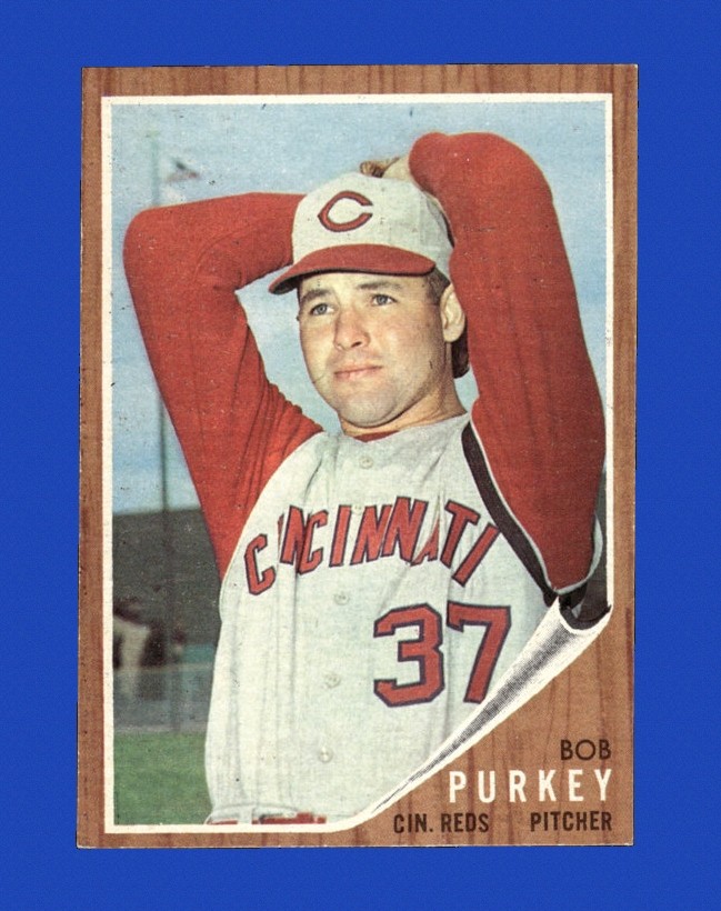 1962 Topps Set-Break #120 Bob Purkey EX-EXMINT *GMCARDS*