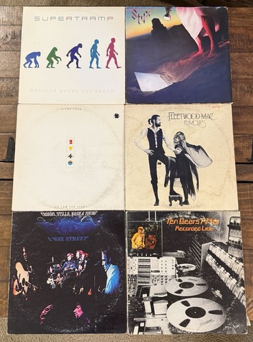 30 Vintage 1970-80s Vinyl LP Record Albums LOT Hard Classic Rock Pop Nice Mix B - Picture 9 of 20