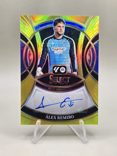 2025-26 Select La Liga Alex Remiro #S-AR Signatures Auto Gold /10 Real Sociedad