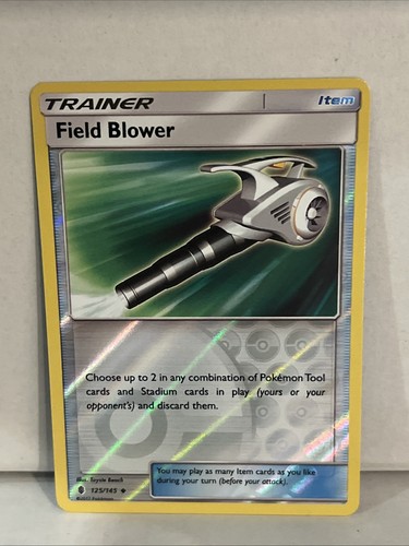 Pokemon TCG Field Blower 125/145 Sm-Guardians Rising Reverse Holo - Bild 1 von 2