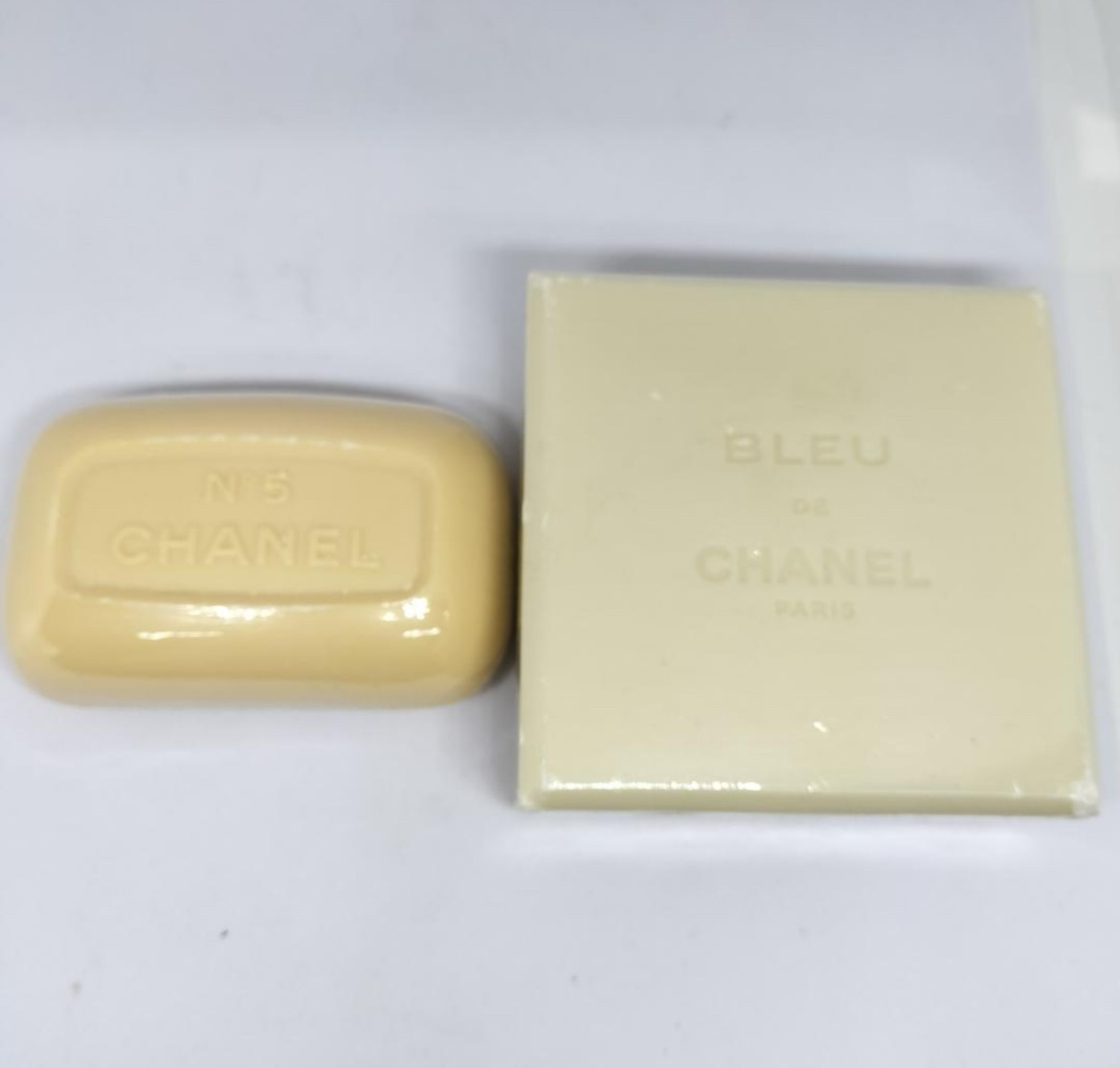 Chanel BLEU DE CHANEL Savon 200g/7 oz & No 5 Perfumed Soap 75g/2.6