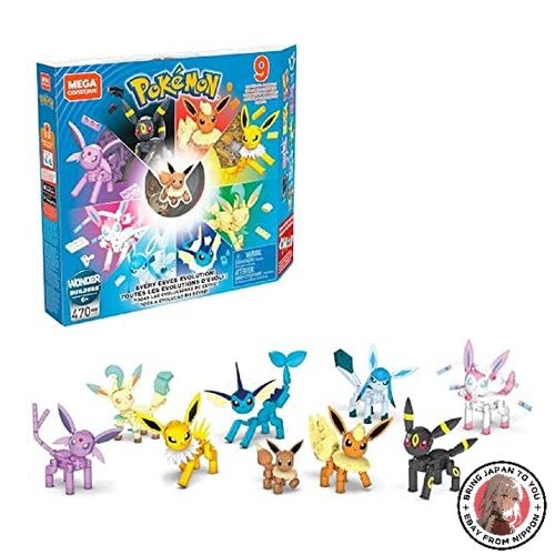 NUEVO Mega Construx Pokemon Eevee Evolution Colección Bloques 470 Piezas GFV85 - Imagen 1 de 1