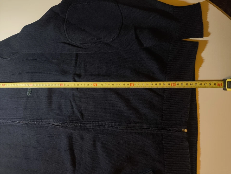 Cárdigan Lacoste Azul Talla L Algodón - Imagen 3 de 4