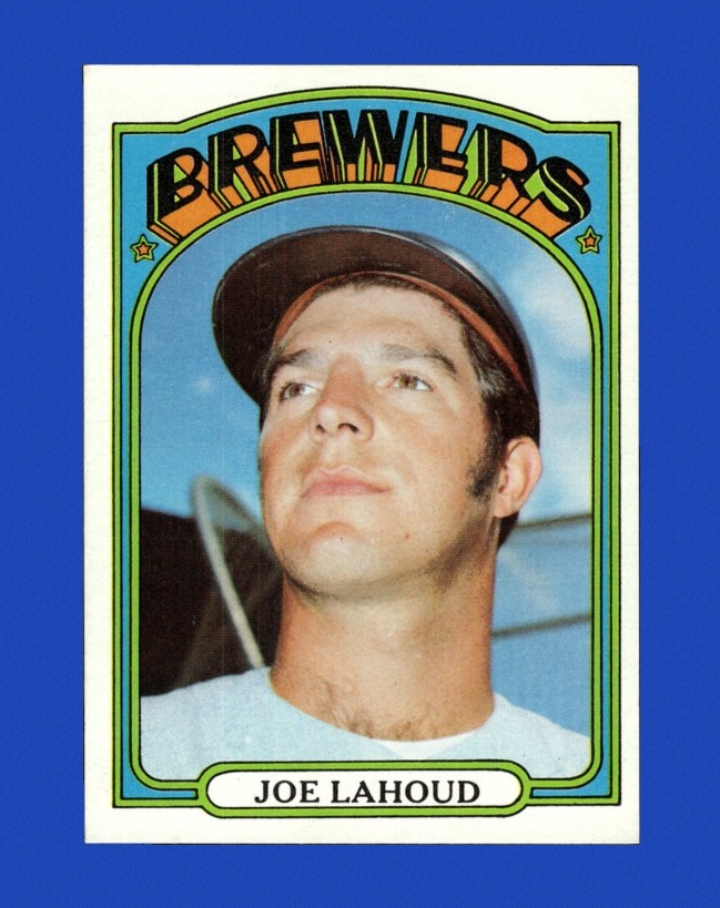 1972 Topps Set-Break #321 Joe Lahoud NR-MINT *GMCARDS*