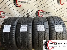 4 PNEUMATICI DI OCCASIONE 245/40/18 PIRELLI INVERNALI 80% GOMME 245 40 18