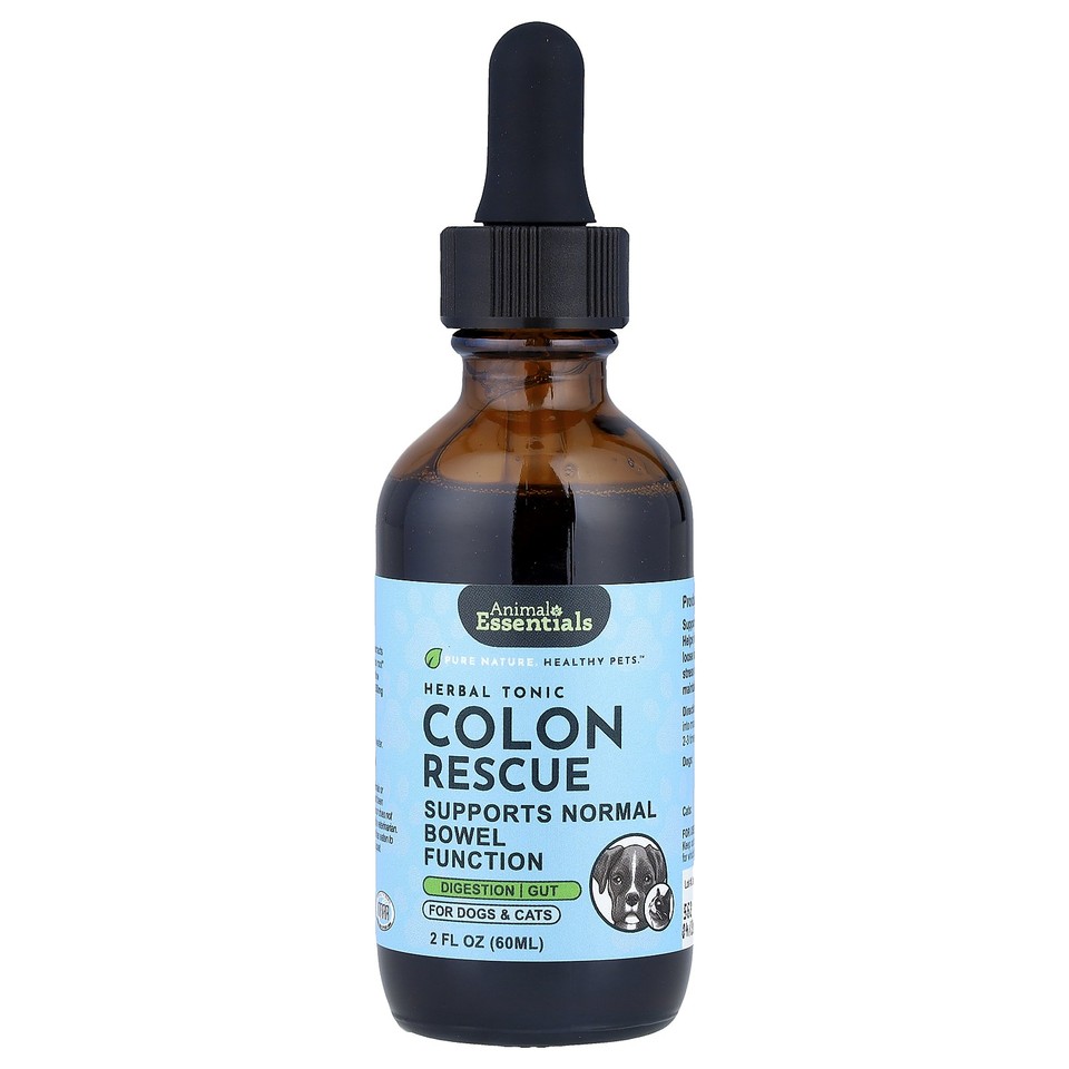 Herbal Tonic, Colon Rescue, For Dogs & Cats, 2 fl oz (60 ml)