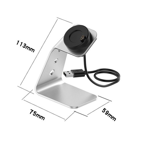 Aluminum Alloy Charging Stand Base Station for Garmin Venu3/Venu3S/Approach S70 - Photo 2 sur 23