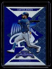 2025 Panini Crusade Carter Jensen Kansas City Royals #17