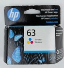 Oryginalny trójkolorowy wkład atramentowy OEM HP 63 - zapieczętowany pakiet - Exp 09/2026
