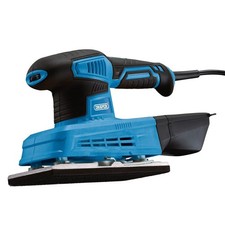 Draper 92613 Electric Sander 1/3 Sheet 240W Variable Speed & Dust Collection Box