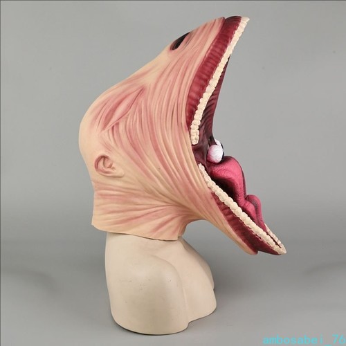 Beetlejuice 2 Beetle Juice Haunted House Trick Props Mask Headwear Halloween - Picture 19 of 25