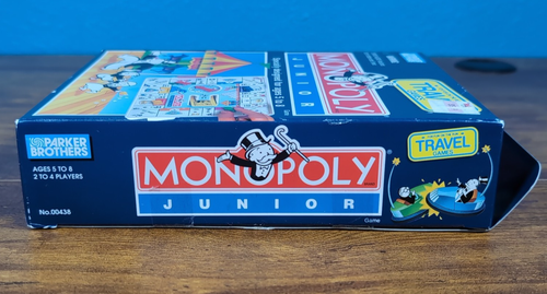 Vintage 1994 Parker Brothers Monopoly Junior Travel Edition Brand New Sealed - Picture 4 of 6