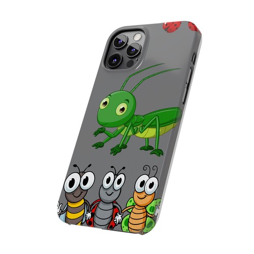 Colorful Insect Slim Phone Cases - Cute Bug Design, Funny, Kids, Nature - Picture 45 of 46