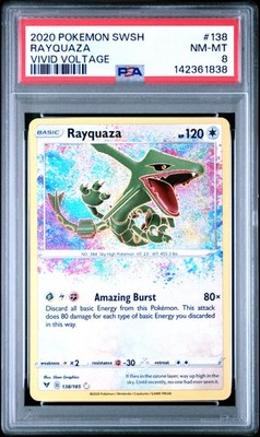 Rayquaza 138/185 Swsh04: Vivid Voltage Holo for sale online | eBay