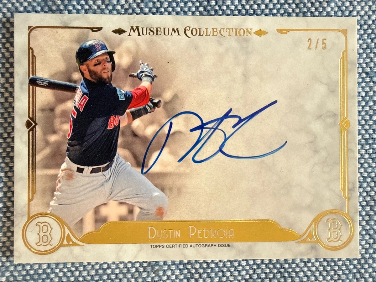 Dustin Pedroia Autograph Baseball Trading Cards | eBay