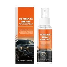 Car Rust Remover 100ml Rust Dissolver Professional Metal Polish Spray Automotive