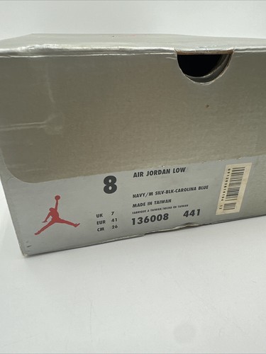 Air Jordan 13 OG Low Brave Blue 1998 Size 8 Brand New 136008-441 - Picture 24 of 24