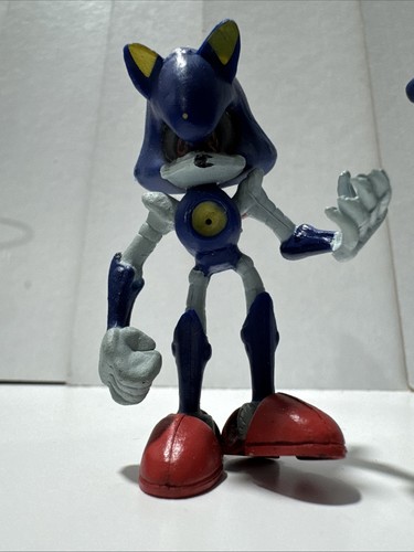 TOMY Modern and Classic Metal Sonic 2,5" - 3" Figure Fumetto Confezione da 3 Sciolti - Foto 4 di 12