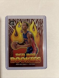 2024-25 Panini Donruss Optic Ron Holland II Red Hot Rookies Holo Prizm k238