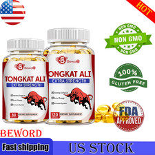TONG KAT ALI 200:1 3450MG 120 veggie Capsules...