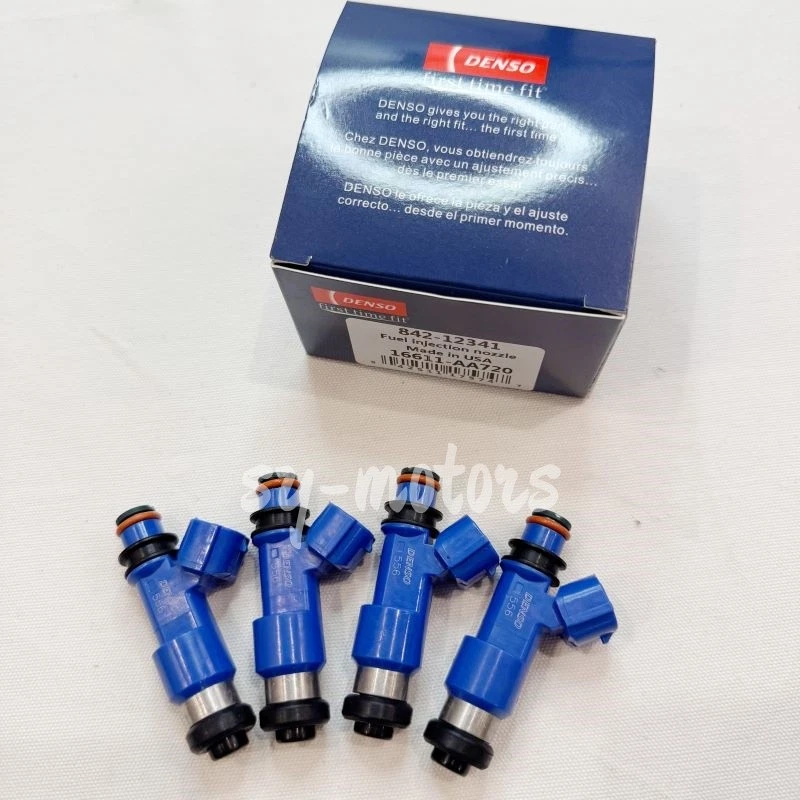 4X NUEVOS INYECTORES DE COMBUSTIBLE DENSO 565cc 16611-aa720 para wrx sti impreza legacy 2.5l Foto 4 de 4