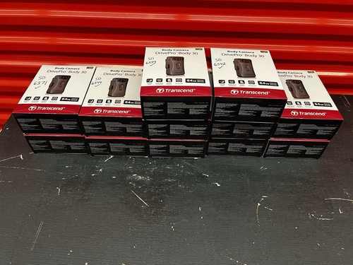 Lot Of 12 Transcend DrivePro Body 30 Body Camera 64GB Model TS64GDPB30A - Picture 4 of 4
