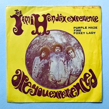 JIMI HENDRIX - ARE YOU EXPERIENCED EP 7" 45 - VERY RARE THAI PRESS - THAILAND