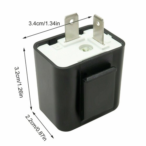 Advanced Chip Technology LED Flasher Relay for Motorcycle 2Pin 12V - Picture 9 of 12
