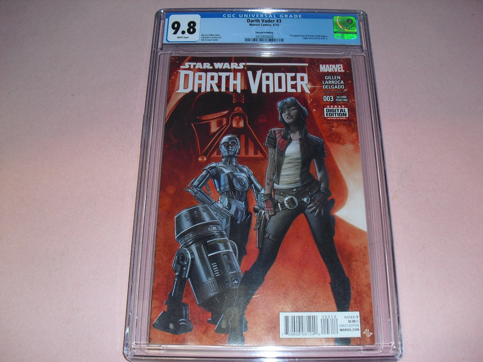 アメコミリーフ Star Wars: DarthVader #3 CGC 9.8 アメコミリーフ Star Wars: DarthVader #3 CGC 9.8