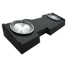 Harmony HA-R124 12" Subwoofer Fits 14-18 Chevy Silverado Crew Cab Dual Sub Box