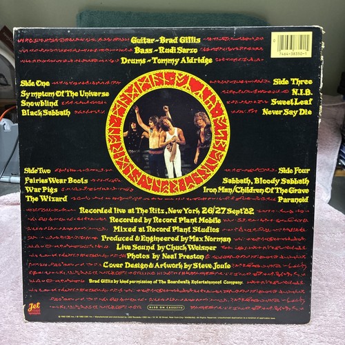 Ozzy Osbourne - Speak of The Devil Vinyl 2LP Gatefold 1982 Jet Records ZX2 38350 - Picture 5 of 24