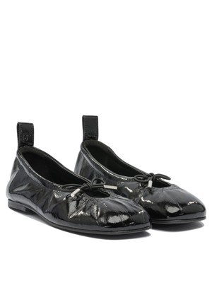 フラットシューズ ALOHAS Rosalind Onix Black Leather Ballet Flats Rosalind Onix Black Leather Ballet Flats | ALOHAS