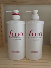 Fino by Shiseido Premium Touch Shampoo & Conditioner (18.59 oz DUO SET KIT)