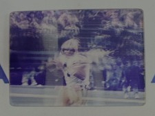 1996 Motion Vision Brett Favre Football Card “Brett Fires” COOL CARD