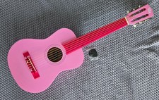 CB Sky Guitar Kids Musical Gift Pink Acoustic Guitar Starter 30" Ages 3-9 New