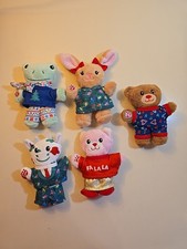 Build A Bear Miniature Advent Plush Lot Of 5 Retired 5 In.