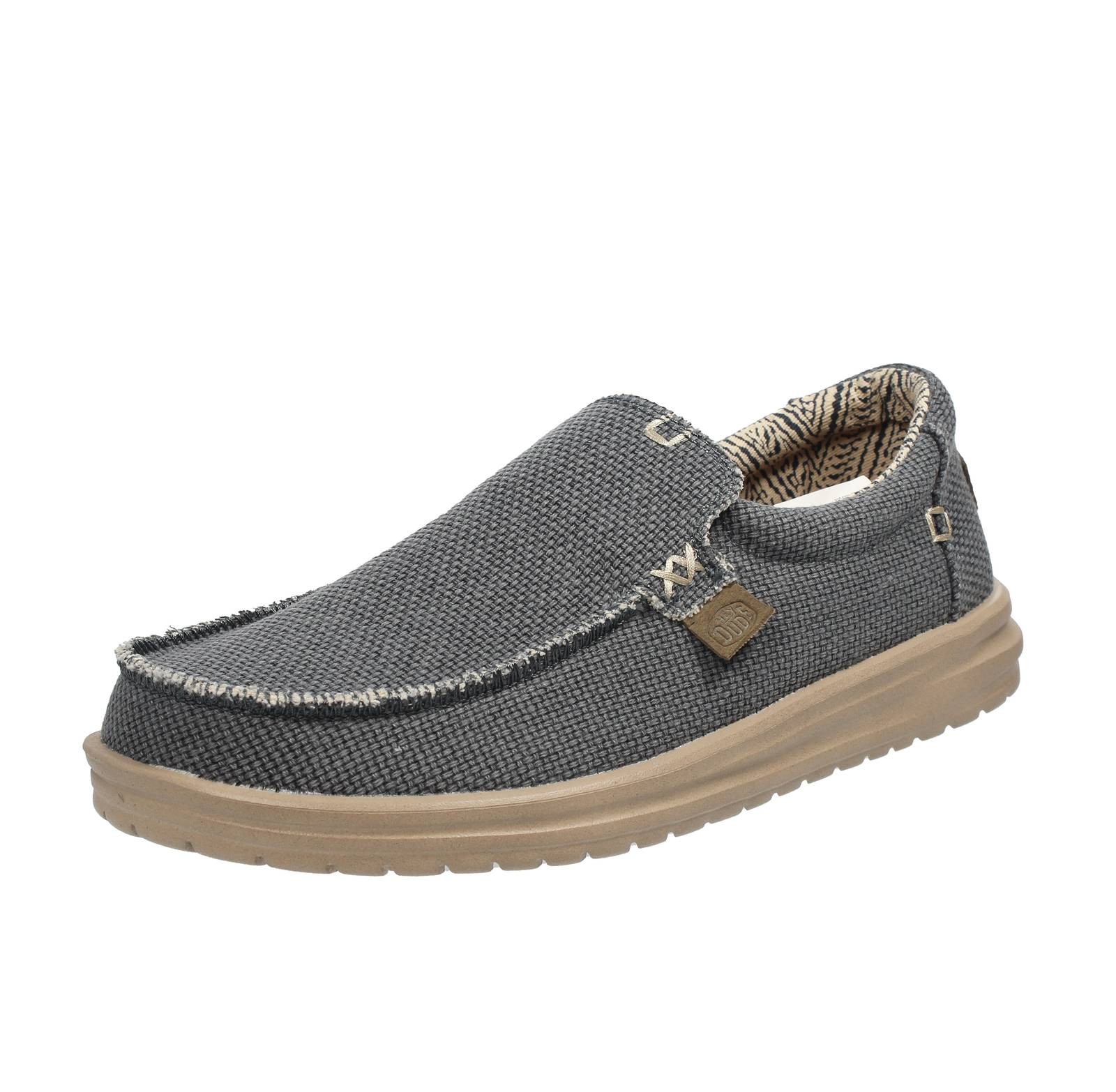 Эй, чувак, Микка Плетеная - Scarpe Da Barca Blu - Taglia 45 [28,5 см] Scarpe Uomo