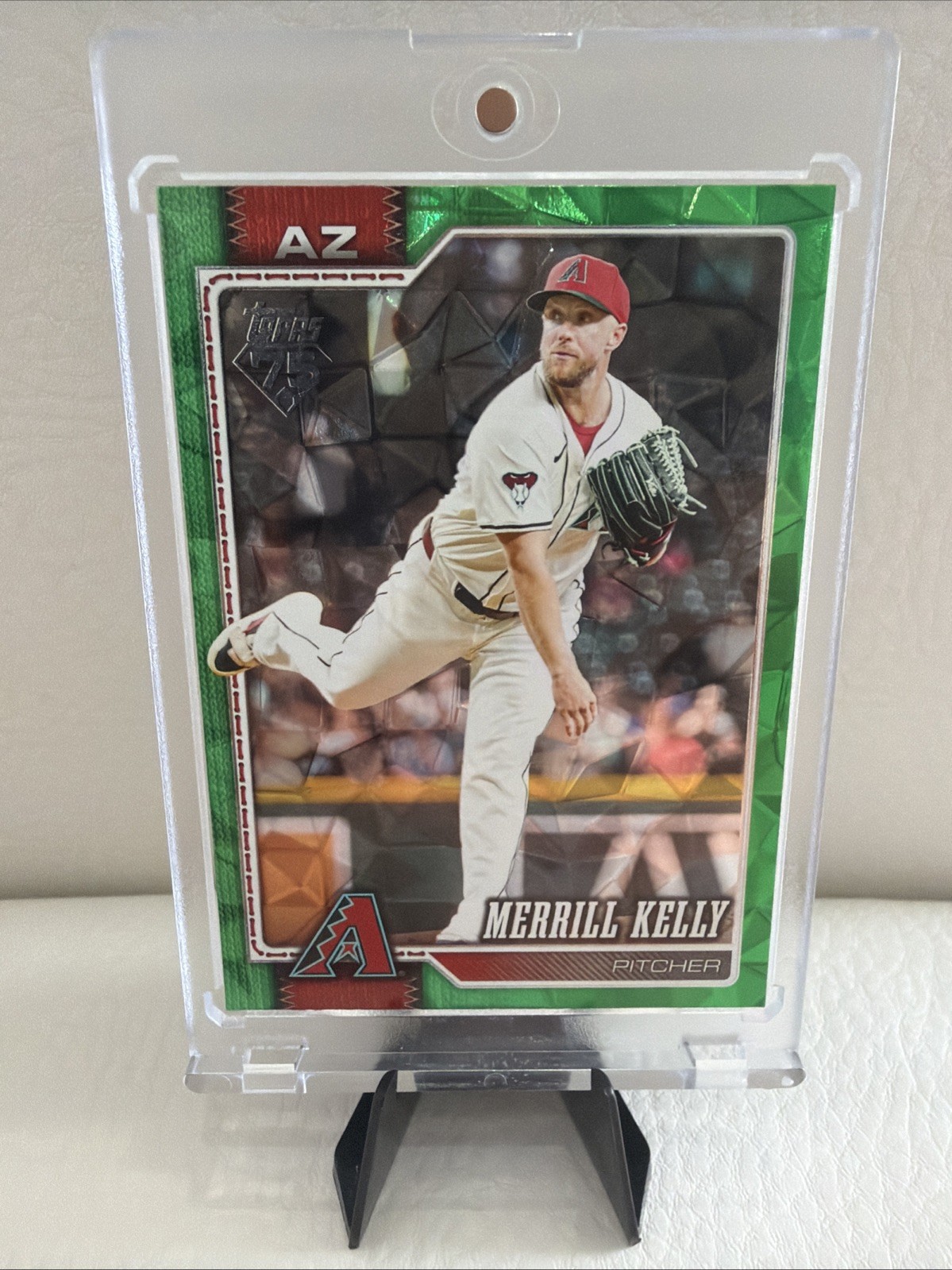 2026 Topps Series 2 - Merrill Kelly #552 Green Diamante Foil /99